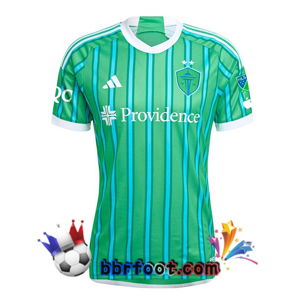 Maillot Foot Seattle Sounders FC Domicile Vert 2024/2025