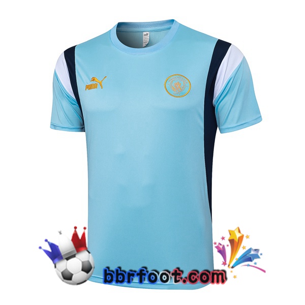 Training T-Shirts Manchester City Bleu 2024/2025