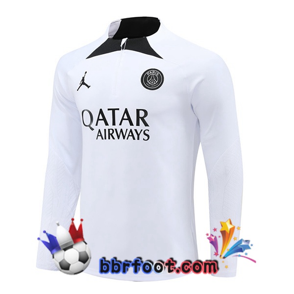 Sweatshirts Homme JORDAN Paris PSG Blanc 2024/2025