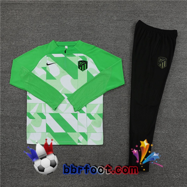 Survetement Foot Atletico Madrid Vert 2024/2025
