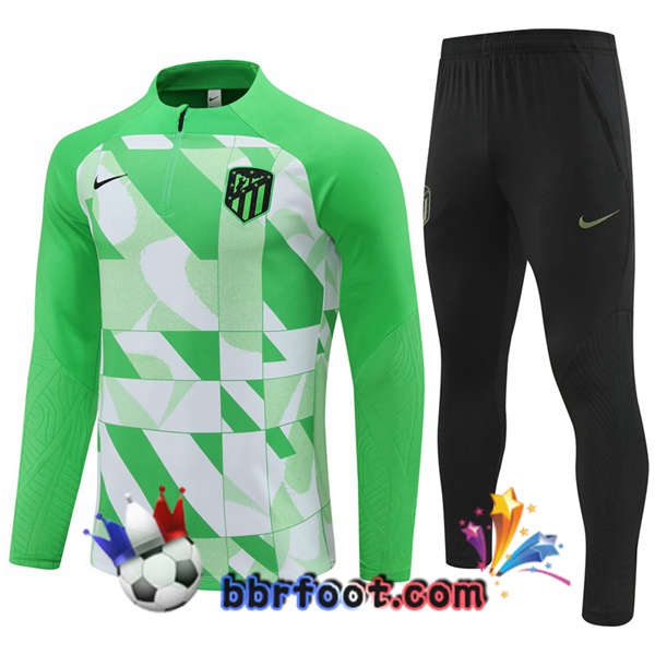 Survetement Foot Atletico Madrid Vert 2024/2025