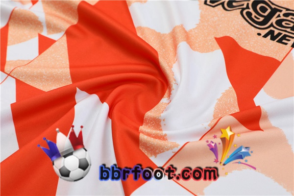 Survetement Foot Inter Milan Blanc Orange 2024/2025