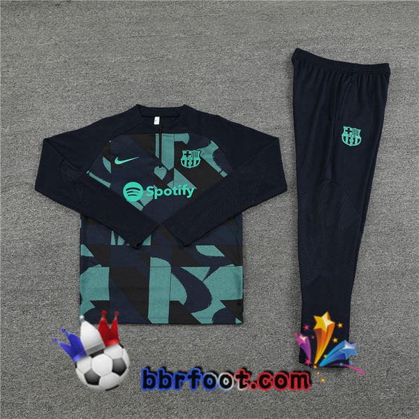 Survetement Foot FC Barcelone Bleu Royal 2024/2025