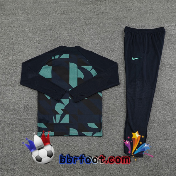 Survetement Foot FC Barcelone Bleu Royal 2024/2025