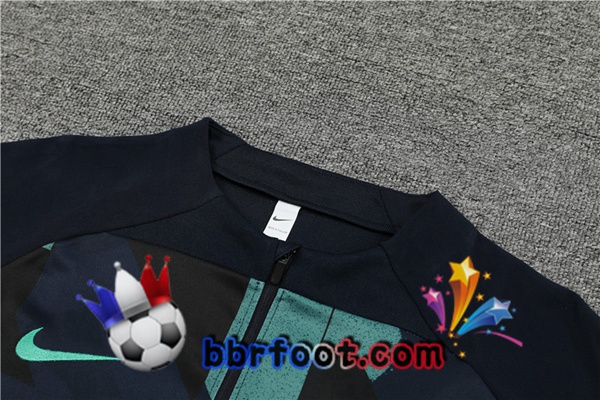 Survetement Foot FC Barcelone Bleu Royal 2024/2025