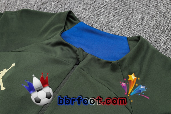 Survetement Foot JORDAN Paris PSG Vert 2024/2025