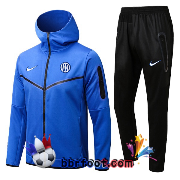 Survetement Foot - Coupe Vent Inter Milan Bleu 2024/2025