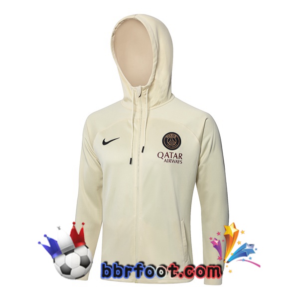 Coupe Vent Paris PSG Jaune 2024/2025