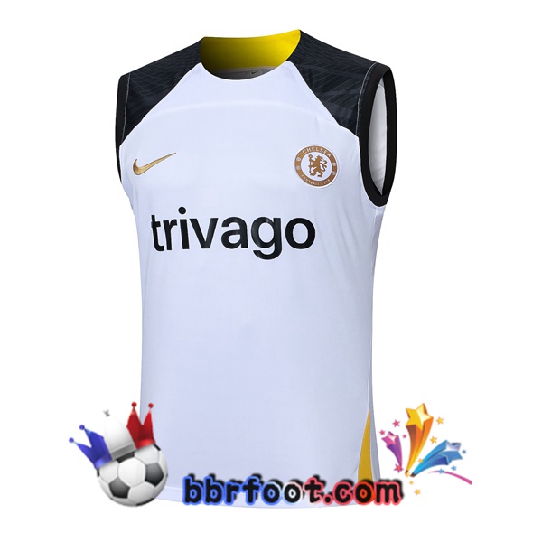 Gilet Foot Paris PSG Blanc 2024/2025