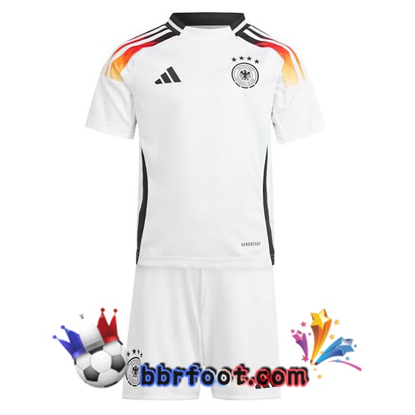 Maillots Equipe De Allemagne Enfant Domicile Blanc 2024/2025