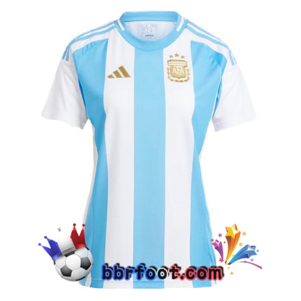 Maillots Equipe De Argentine Femme Domicile Bleu Blanc 2024/2025
