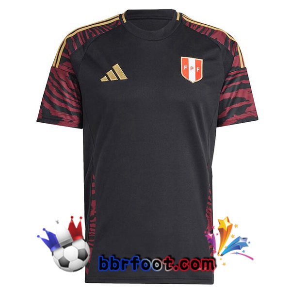 Maillots Equipe De Pérou Exterieur Noir 2024/2025