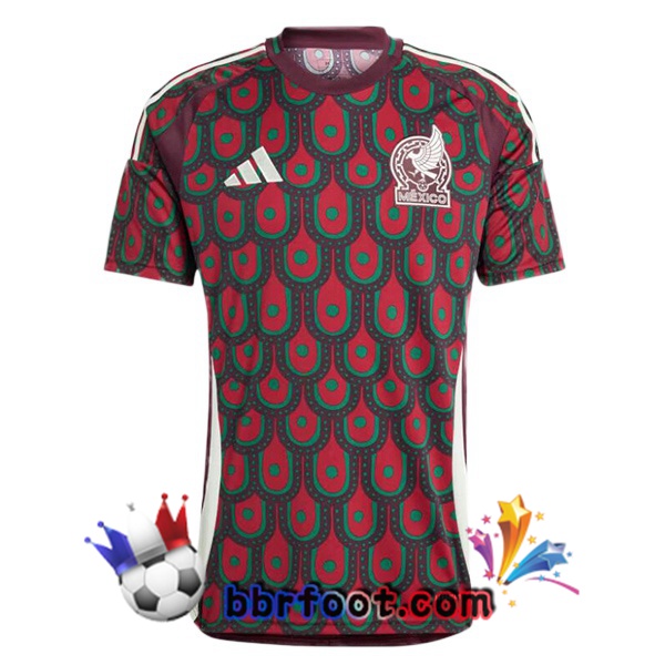 Maillots Equipe De Mexique Domicile Rouge 2024/2025