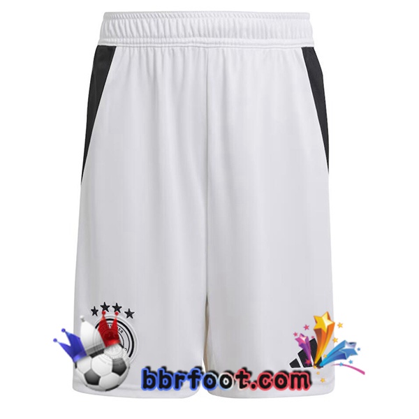 Short Foot Allemagne Domicile Blanc 2024/2025