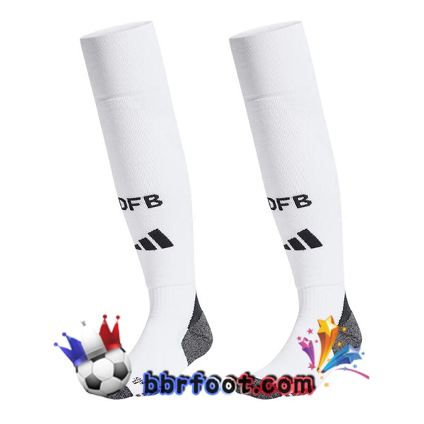 Chaussettes Foot Allemagne Domicile Blanc 2024/2025