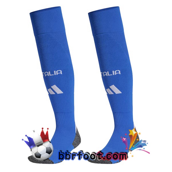 Chaussettes Foot Italie Domicile Bleu 2024/2025