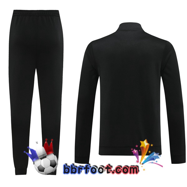 Survetement Foot - Veste Allemagne Noir 2024/2025