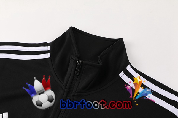 Survetement Foot - Veste Allemagne Noir 2024/2025