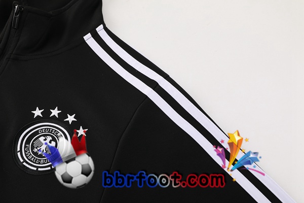 Survetement Foot - Veste Allemagne Noir 2024/2025