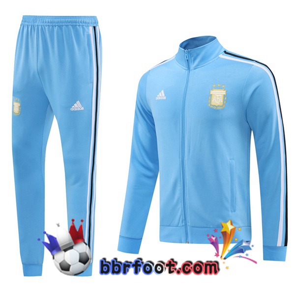 Survetement Foot - Veste Argentine Bleu 2024/2025
