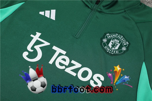 Survetement Foot Manchester United Vert 2024/2025
