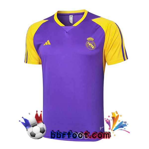 Training T-Shirts Real Madrid Pourpre 2024/2025