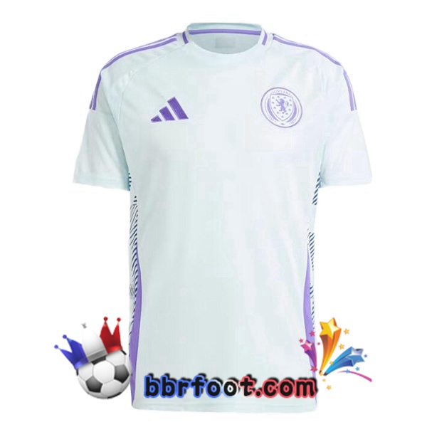 Maillots Equipe De Ecosse Exterieur Bleu 2024/2025