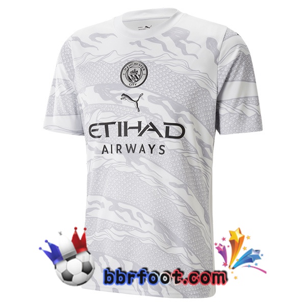 Maillot Foot Manchester City Year Of The Dragon Gris 2023/2024