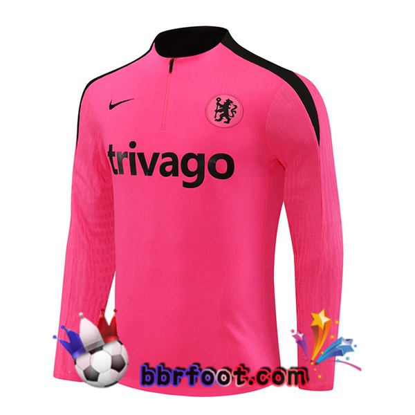 Sweatshirts Homme FC Chelsea Rose 2024/2025