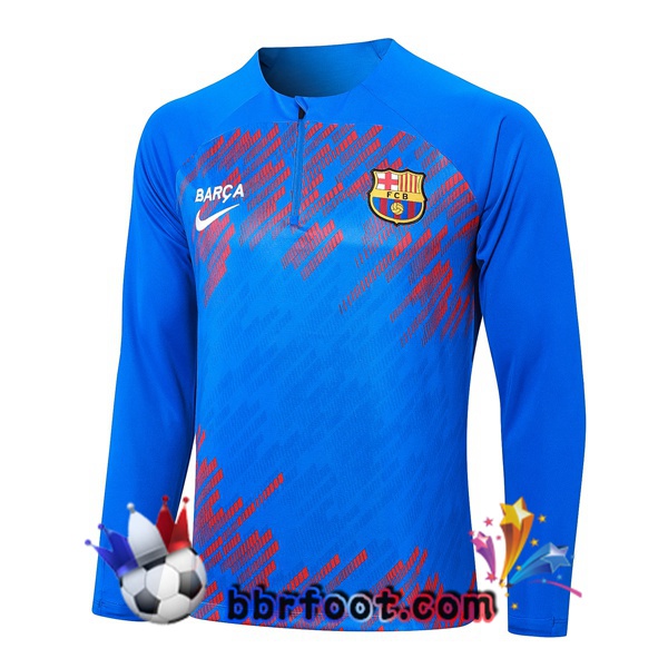 Sweatshirts Homme FC Barcelone Bleu 2024/2025