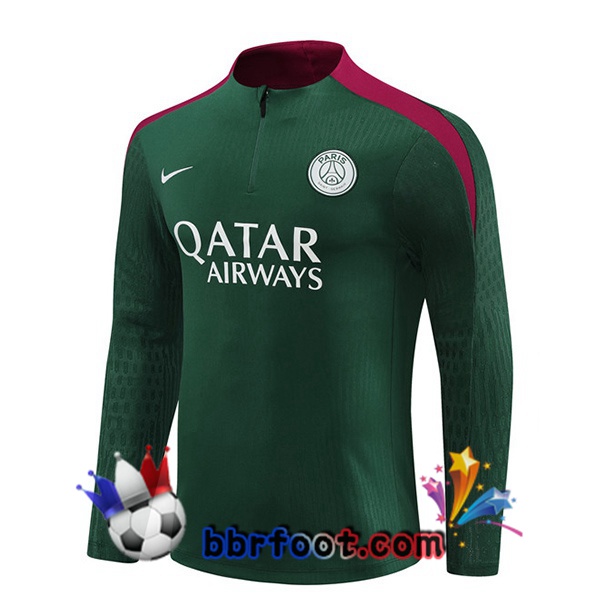 Sweatshirts Homme Paris PSG Vert 2024/2025