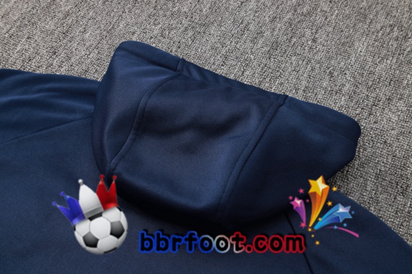 Survetement Foot - Sweat A Capuche FC Chelsea Bleu Royal 2024/2025