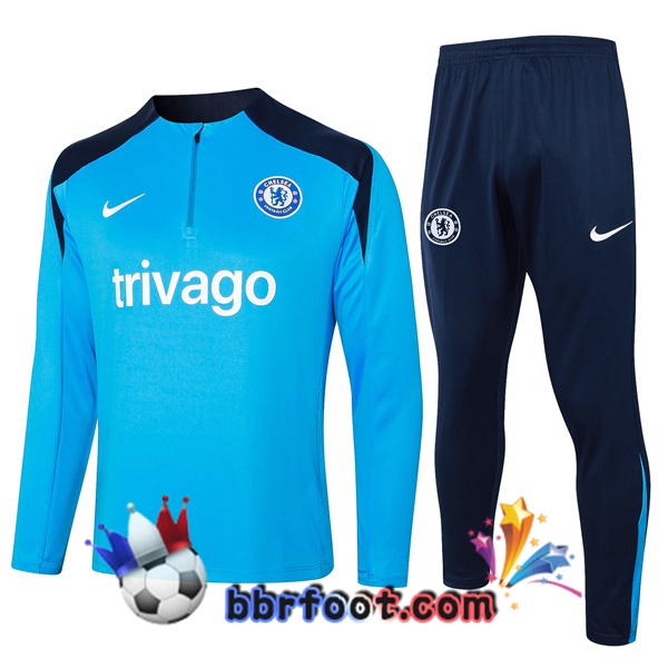 Survetement Foot FC Chelsea Bleu 2024/2025
