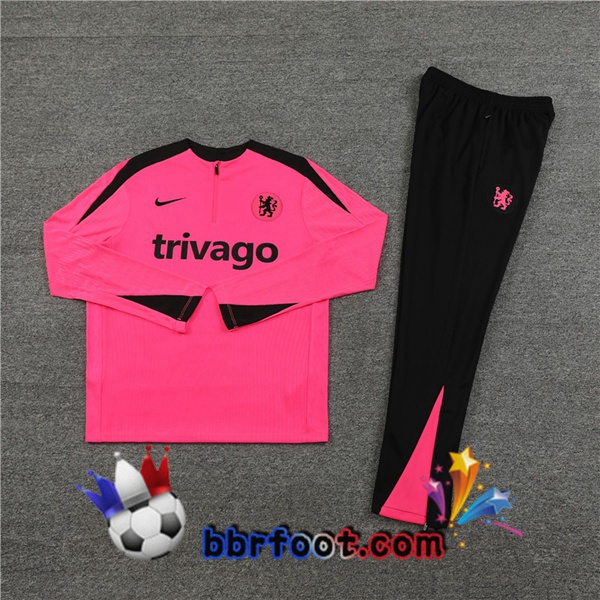 Survetement Foot FC Chelsea Rose 2024/2025