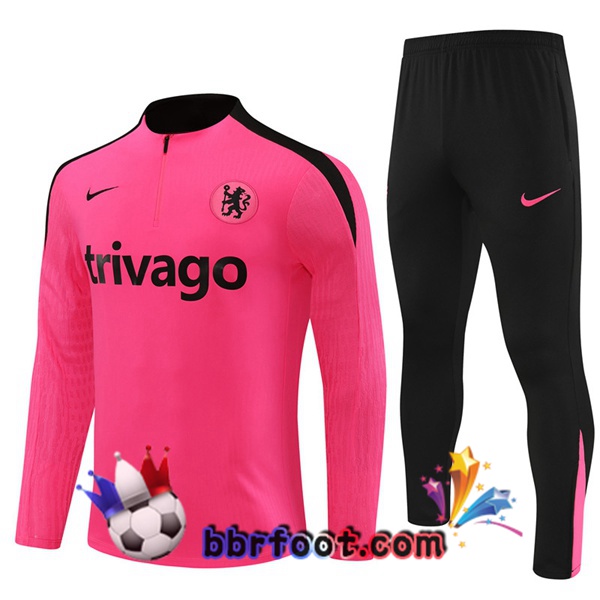 Survetement Foot FC Chelsea Rose 2024/2025