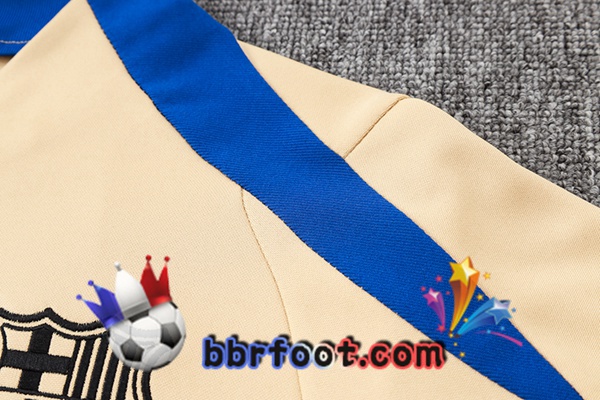 Survetement Foot FC Barcelone Jaune 2024/2025