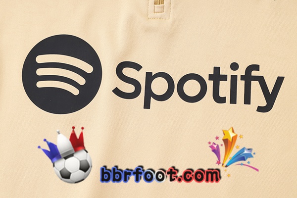 Survetement Foot FC Barcelone Jaune 2024/2025