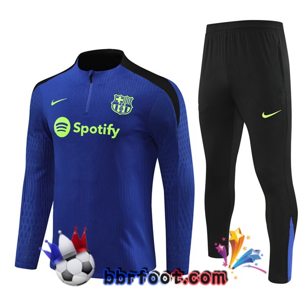 Survetement Foot FC Barcelone Bleu 2024/2025