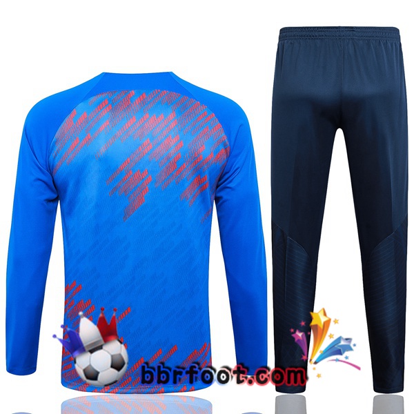 Survetement Foot FC Barcelone Bleu 2024/2025