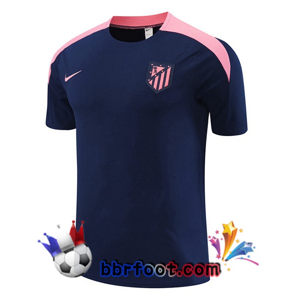 Training T-Shirts Atletico Madrid Bleu Royal 2024/2025