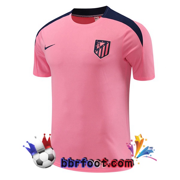 Training T-Shirts Atletico Madrid Rose 2024/2025