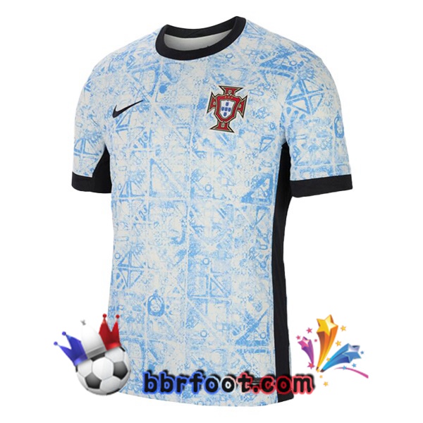 Maillots Equipe De Portugal Exterieur Bleu Blanc 2024/2025 Maillots Equipe De Portugal Exterieur Bleu Blanc 2024/2025