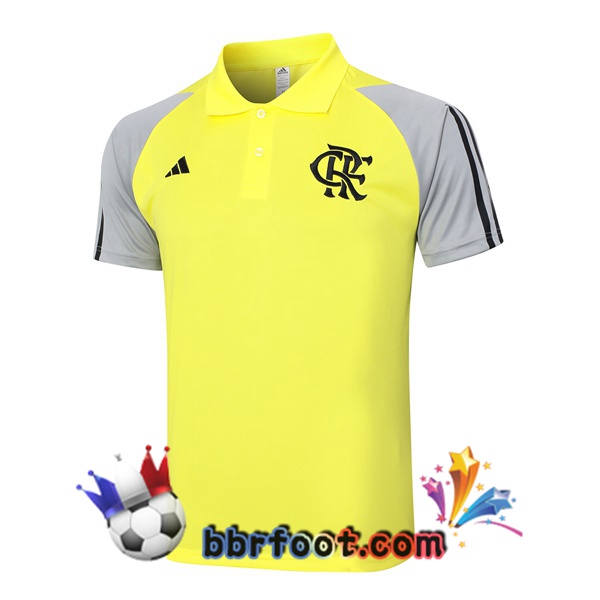 Polo Foot Flamengo Jaune 2024/2025