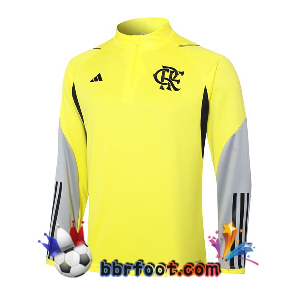 Sweatshirts Homme Flamengo Jaune 2024/2025
