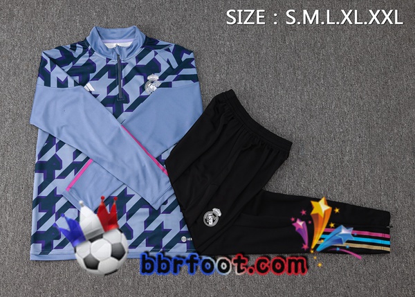 Survetement Foot Real Madrid Bleu 2024/2025