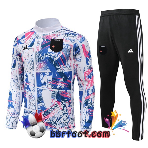 Survetement Foot Japon Blanc 2024/2025