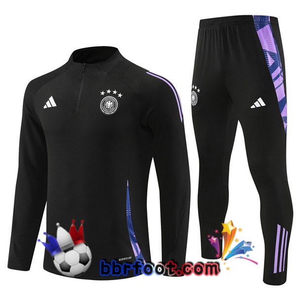 Survetement Foot Allemagne Noir 2024/2025