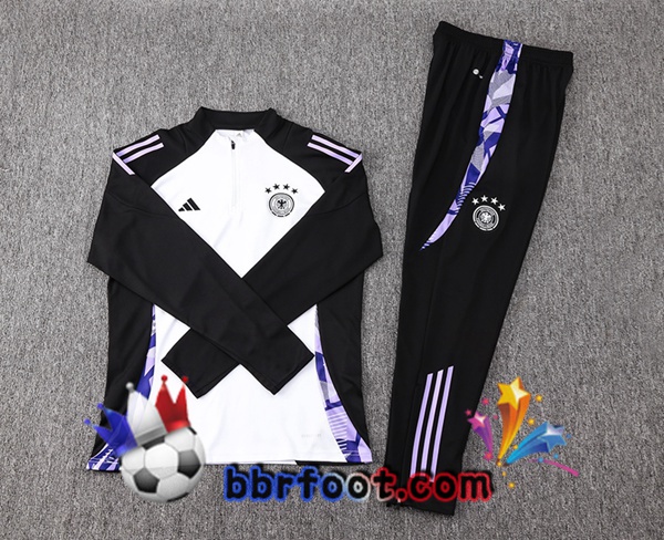Survetement Foot Allemagne Blanc 2024/2025
