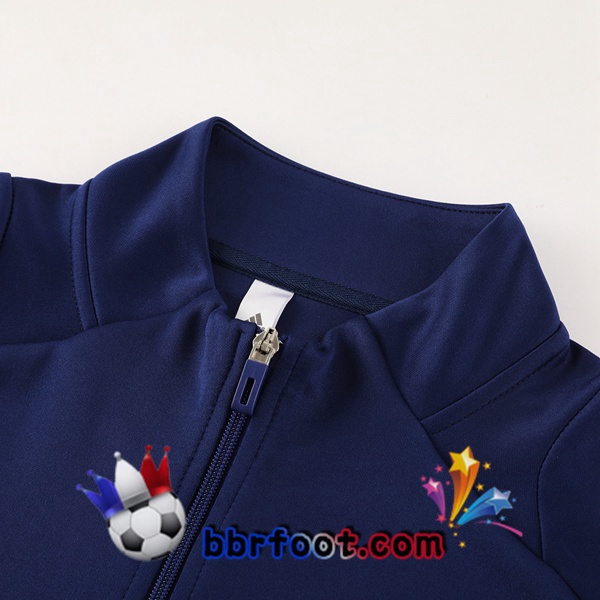 Survetement Foot - Veste Espagne Bleu Royal 2024/2025