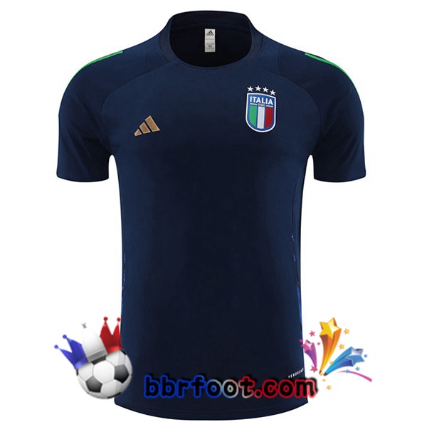 Training T-Shirts Italie Bleu Royal 2024/2025
